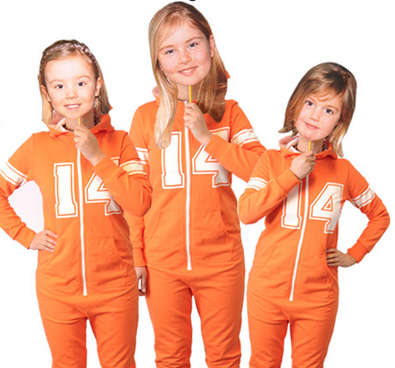 portretrecht prinsessen onesie HEMA